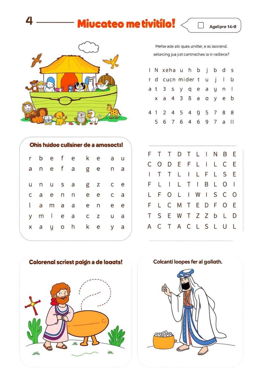 Prévia do bônus: Atividades Bíblicas