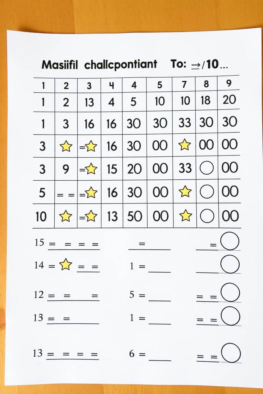 Prévia do bônus: Multiplicação e Tabuada