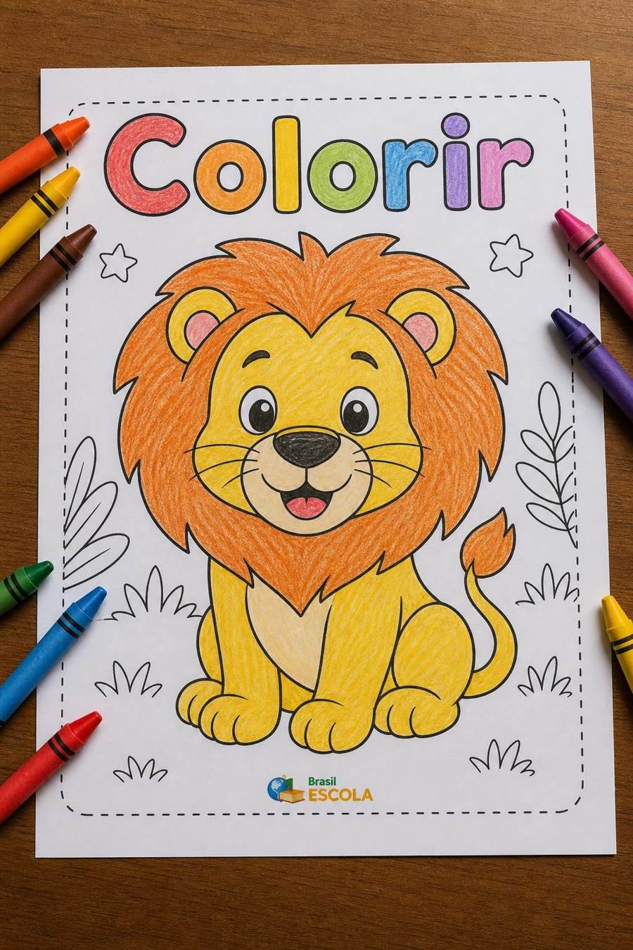 Exemplo de atividade: Colorir